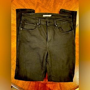 Levi 721 Black High Rise Skinny Jeans Size 30x32
